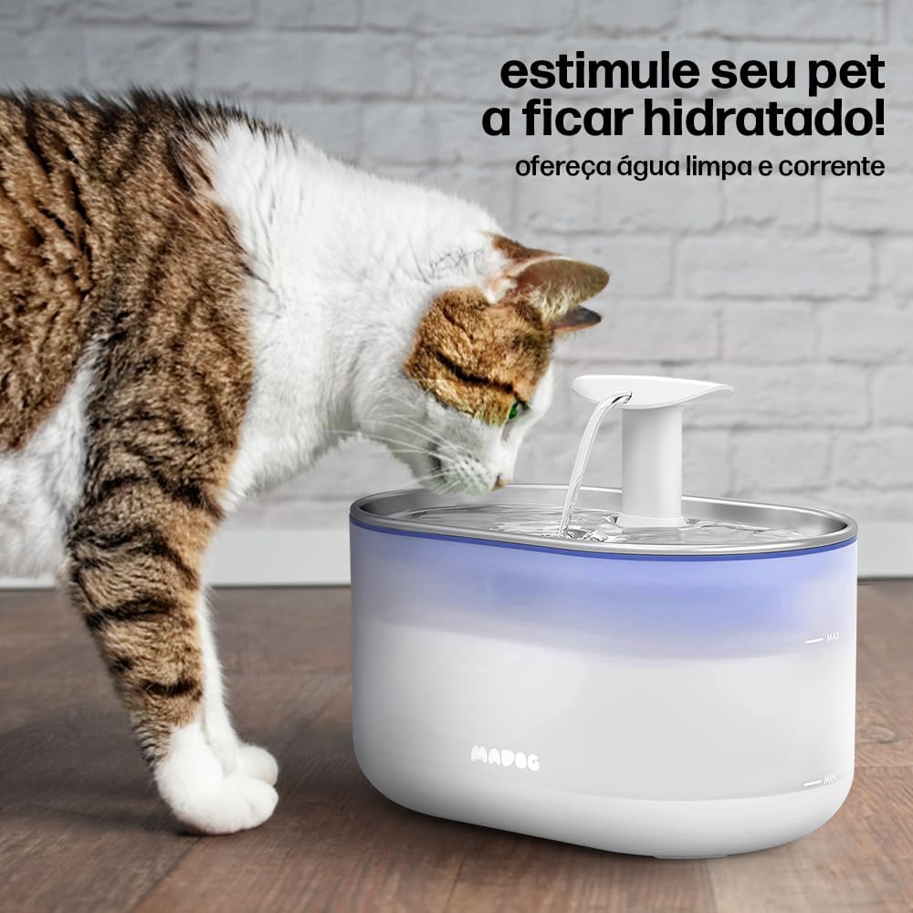 Bebedouro Pet Fonte Silenciosa  2.1L