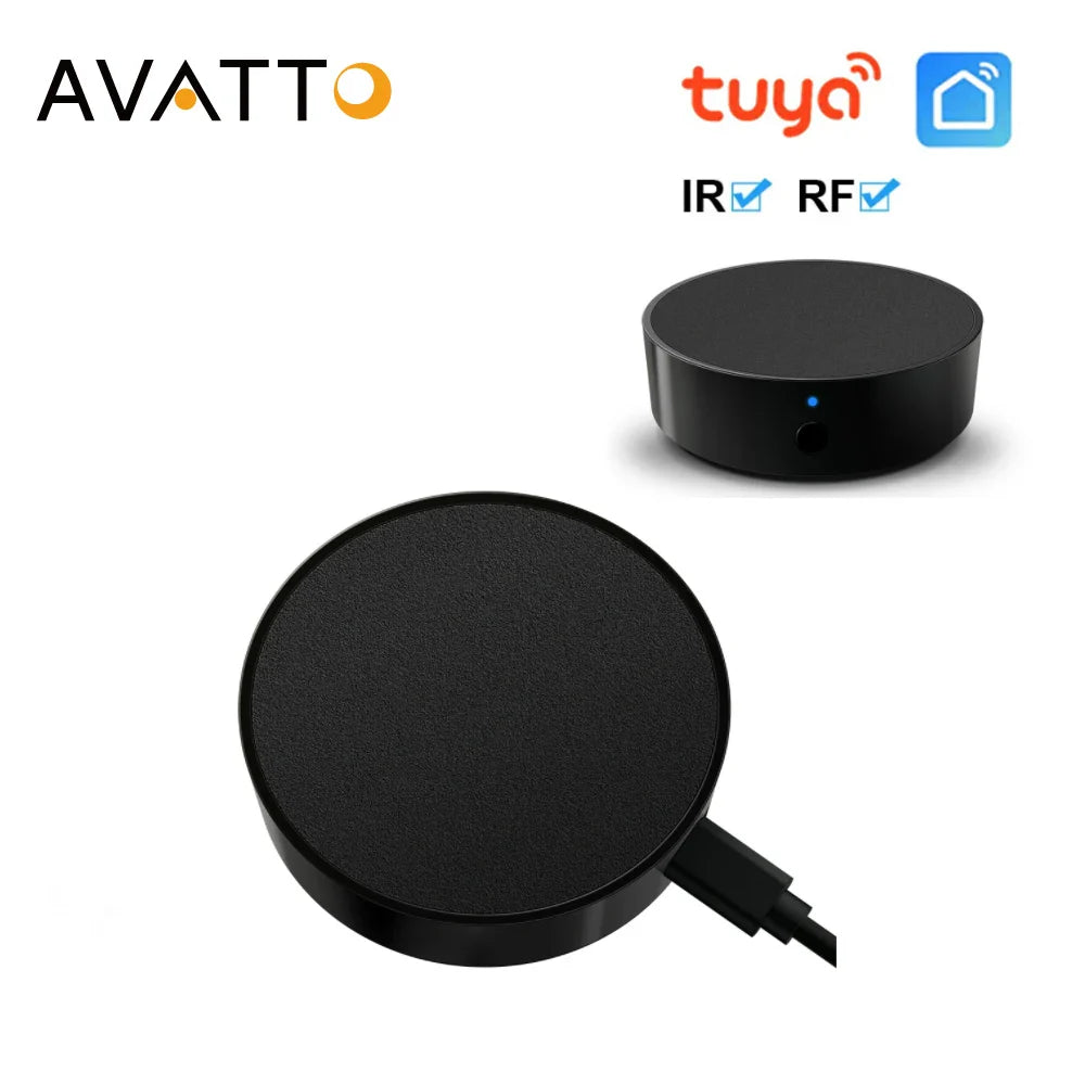 AVATTO-Controle Remoto Inteligente Universal, Gadgets domésticos, Wi-Fi, IR, RF, Tuya, Alexa, Casa do Google, Tuya